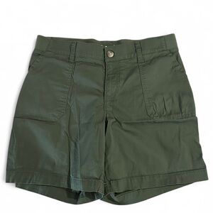 Lee Women's Green Bermuda Cargo Shorts
